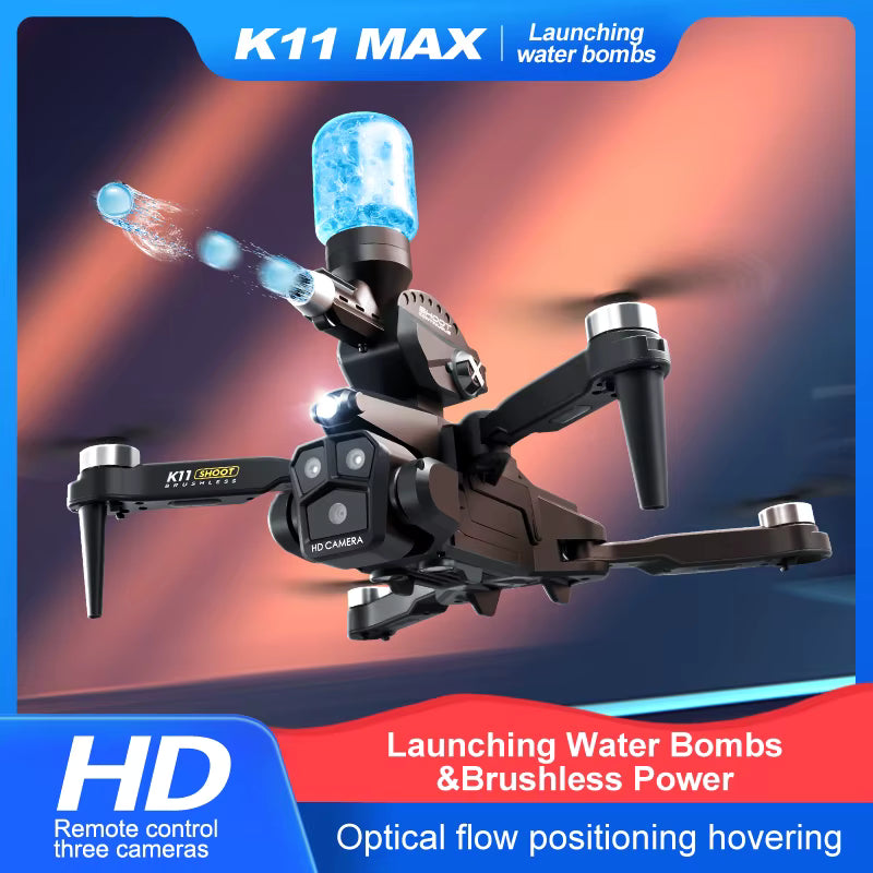 Drone K11 Max El drone 2 en 1 definitivo con lanzador de bolas hidrogel®